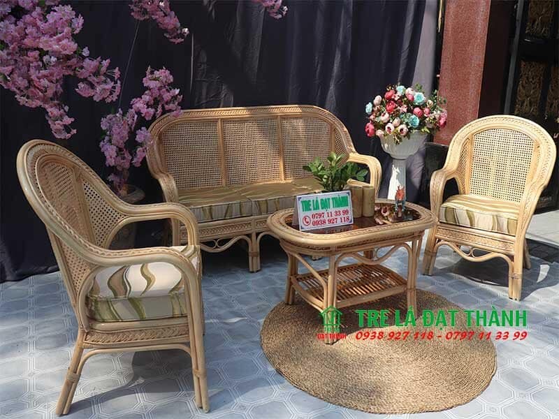 Bàn Trà Mây - BTM013